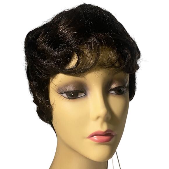 Finger Wave Modacrylic Maya Wig Vivica Fox Pure Stretch Cap FS1B/30 Hair NWT - Picture 13 of 13